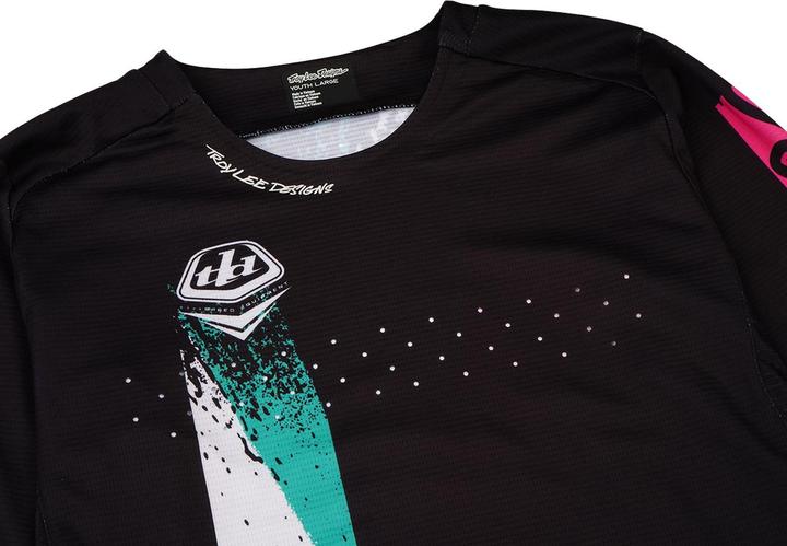 Immagine prodotto Troy Lee Designs Sprint Jersey, Full Pull, black, youth XL (XL)