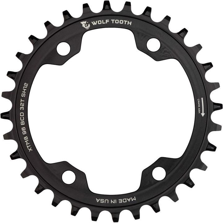 Produktbild Wolf Tooth Kettenblatt Ø96mm BCD Shimano M8000 (32)
