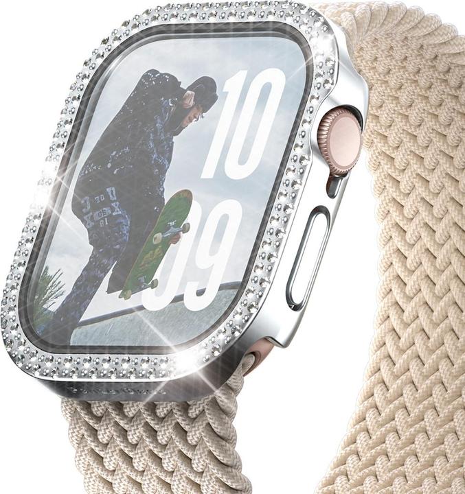 Actual product image PanzerGlass Screen Protector Fullbody Disco Silver Apple Watch 2025 46mm