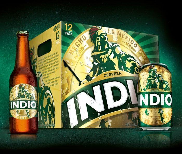 Actual product image Indio Lager Beer box / % (24 x 35.5 cl)