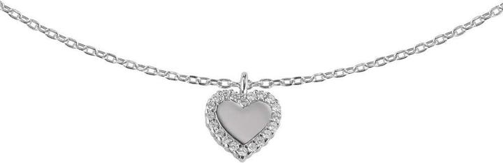 Immagine prodotto Bijouteria Pendente catena (Zirconia, Argento 925, 41 - 46 cm)