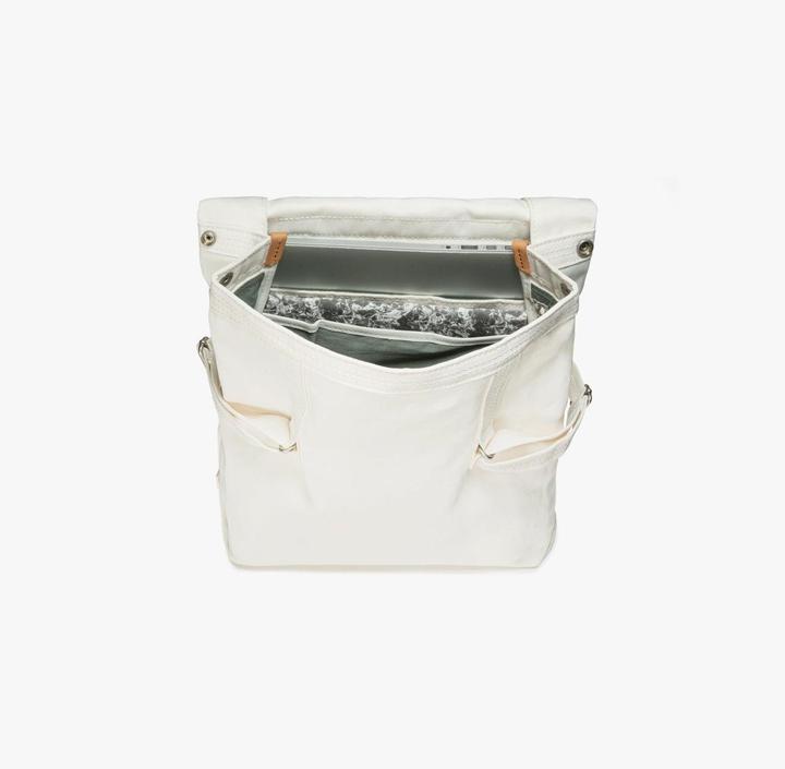 Immagine prodotto Qwstion Flap Tote Medium – Natural White - Natural White