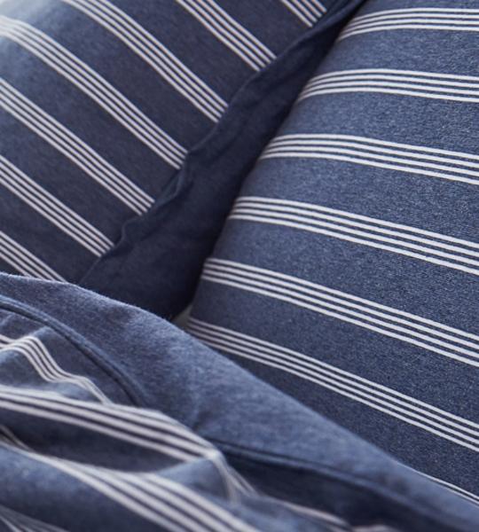 Image du produit Living Home Melange Jersey Double Face (Taie d'oreiller, 65 x 65 cm)