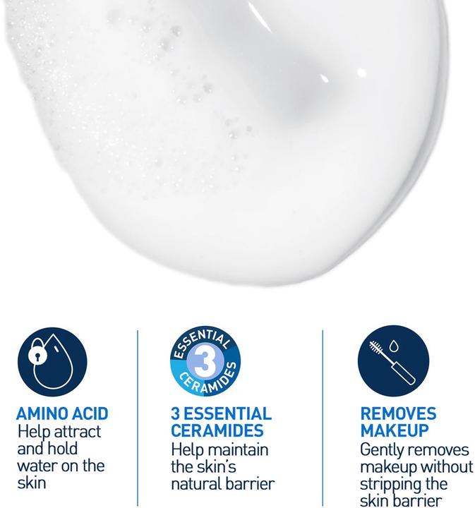 Actual product image CeraVe Cream-to-Foam (Cleansing Foam)