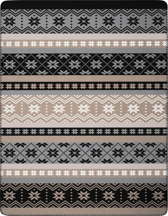 Biederlack Wohndecke Winter Braid (150 x 200 cm)