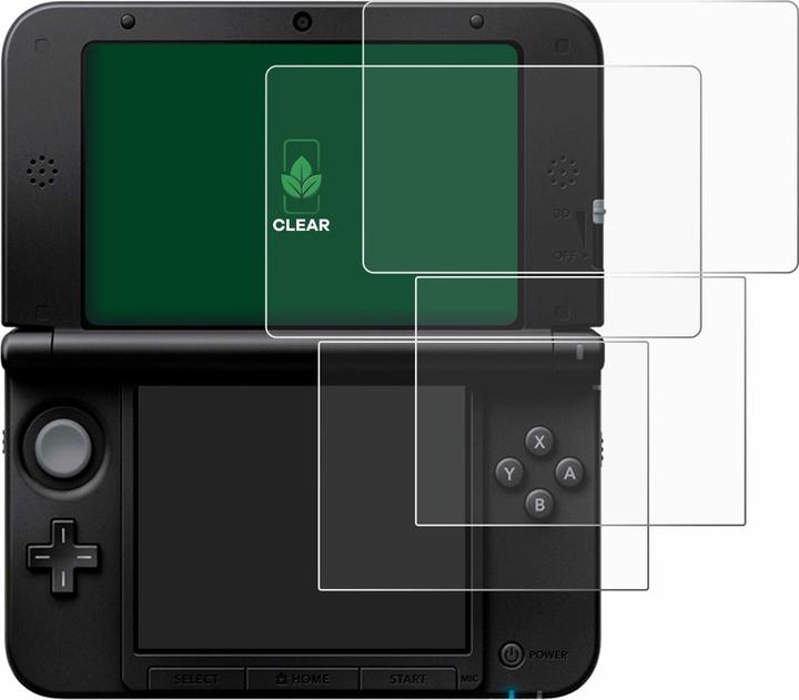 Actual product image ScreenLeaf Protective film sustainable screen protector screen protector film clear transparent (3DS XL)