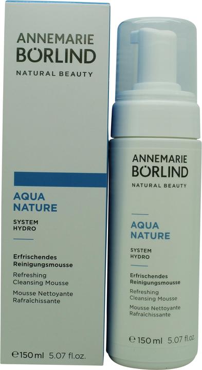 Immagine prodotto Annemarie Börlind AQUANATURE Mousse detergente rinfrescante (Mousse detergente, 150 ml)