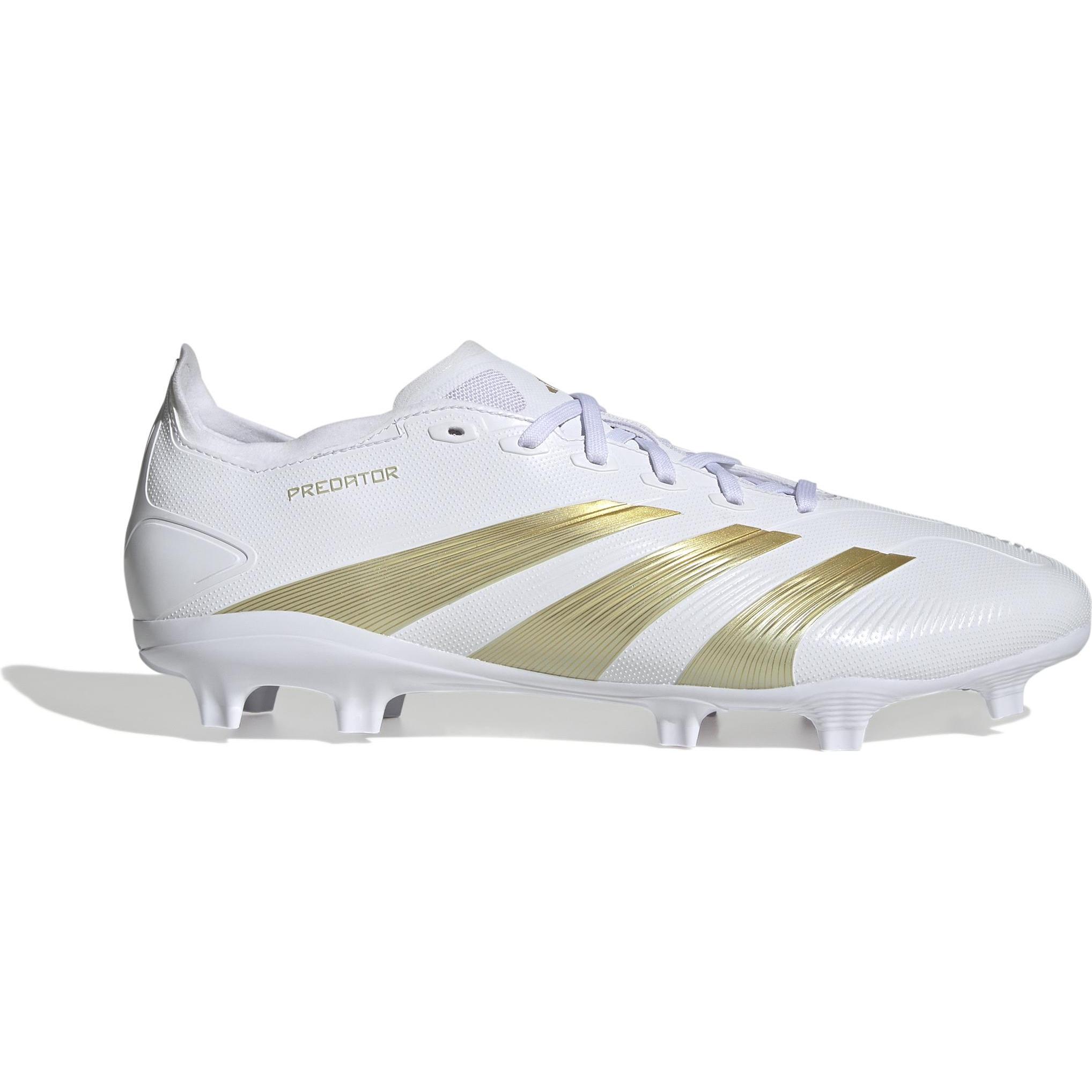 adidas, Herren, Fussballschuhe, fussballschuhe predator league fg (42 2/3), Weiss