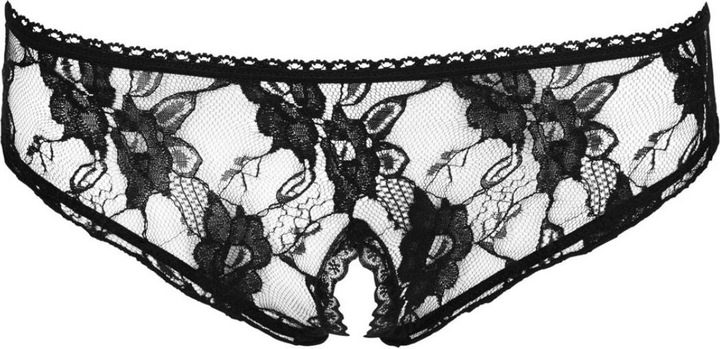 Produktbild Cottelli Collection Slip ouvert schwarz (M)