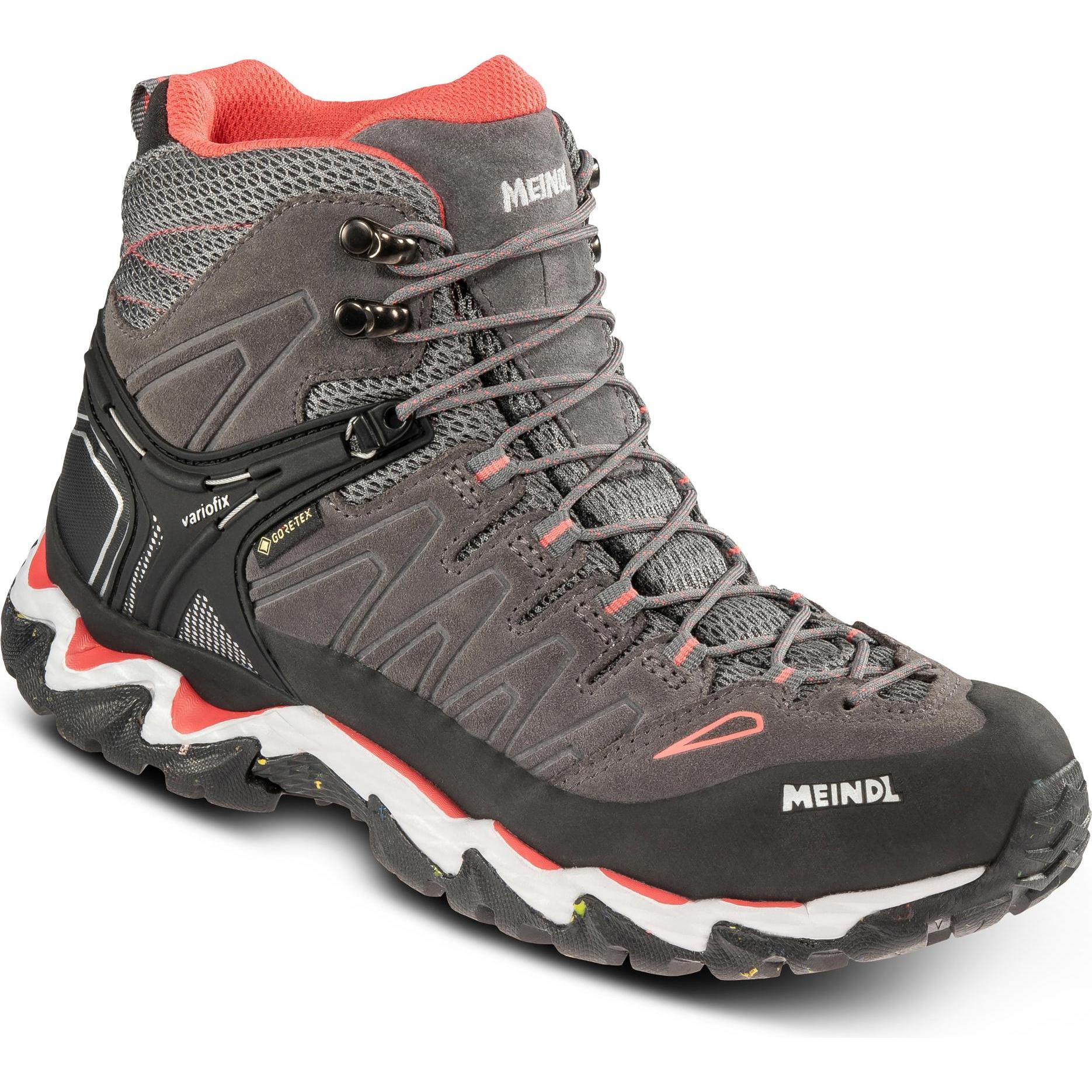 Meindl, Damen, Wanderschuhe, Lite Hike Lady GTX (39), Schwarz