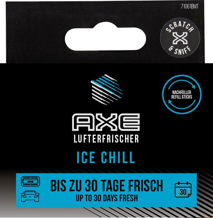 Actual product image AXE Refill stick for Alu Refill Vent - Ice Chill