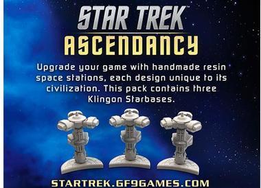 Produktbild Gale Force Nine Star Trek Ascendancy: Klingon starbases