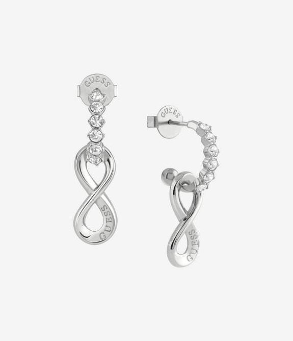 Produktbild Guess Fashion steel earrings Endless Dream JUBE03271JWRHT/U (Plattierter Stahl)