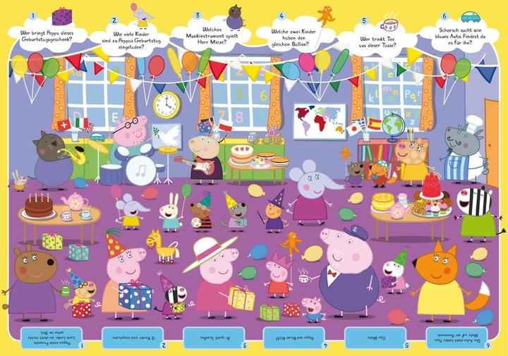 Actual product image Peppa Pig Wimmelbuch (German, 2022)