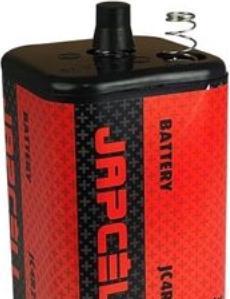 Actual product image Japcell 4R25 dry cell battery with spring (1 pcs., 4R25, 8500 mAh)