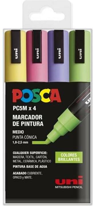 Image du produit Posca Marqueur PC-5M pointe ogive (4x)