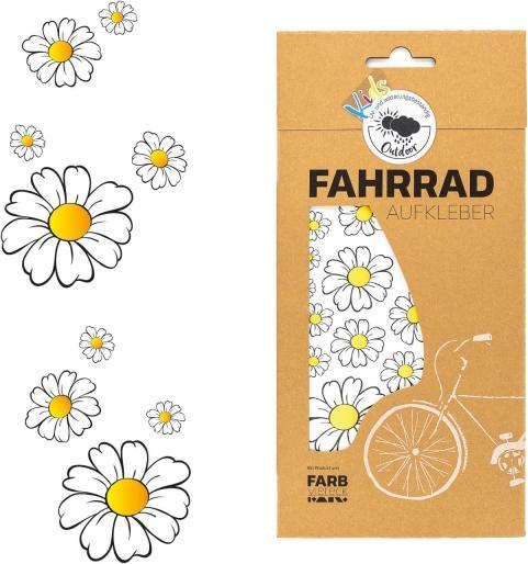 Actual product image Farbviereck Daisy Motifs Sticker / Sticker