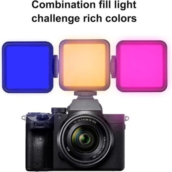 Actual product image Puluz Mini LED RGB Video Light LB60 (Video light)