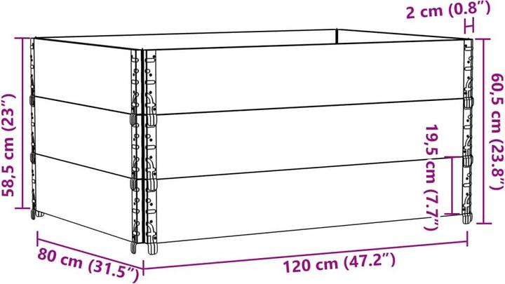 Produktbild vidaXL Lauchlan