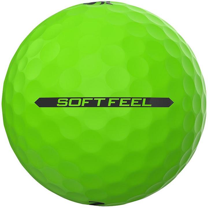 Actual product image Srixon Soft Feel brite green (13/2023)
