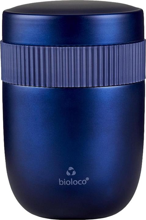 Chic.Mic Zweiteiliger Edelstahl-Brettbecher, Marineblau + - Chic-Mic