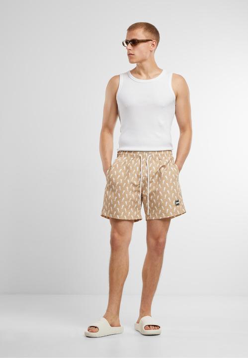 Produktbild Urban Classics Pattern Swim Shorts - 4984 (XXL)
