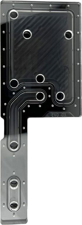 Actual product image Stealkey Customs Lian Li 011D Evo "D3" Distroplate - Acrylic