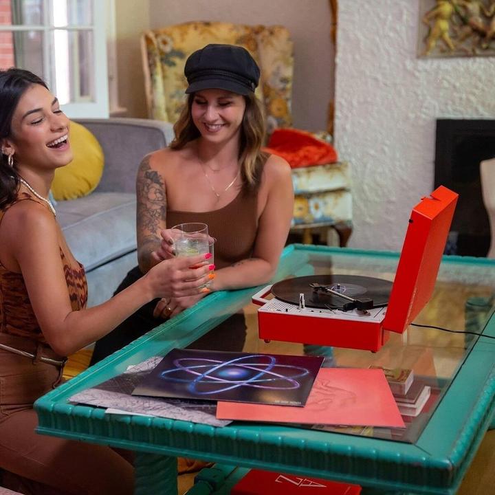 Productafbeelding Victrola Re-Spin (Rood) (Handmatig)