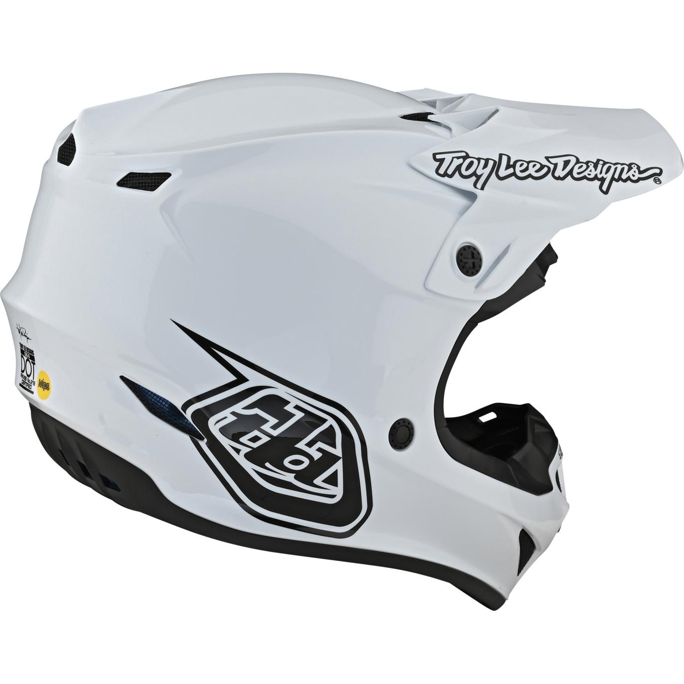 Thumbnail - Troy Lee Designs, Motorradhelm, SE4 Polyacrylite Helmet - Mono (55 - 56 cm, S)