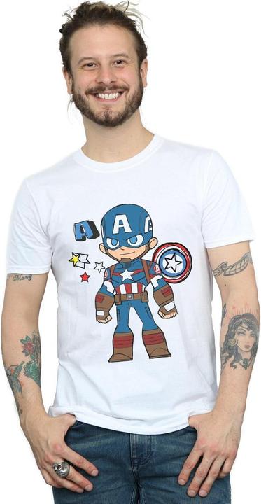 Produktbild Captain America Sketch TShirt (3XL)