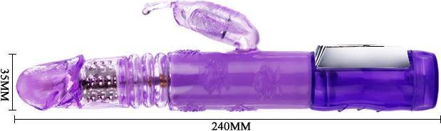 Actual product image Baile Rabbit Vibrator "Butterfly Prince