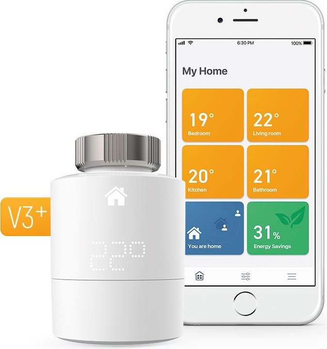 Produktbild tado° Smartes Heizkörper Thermostat – Quattro Pack