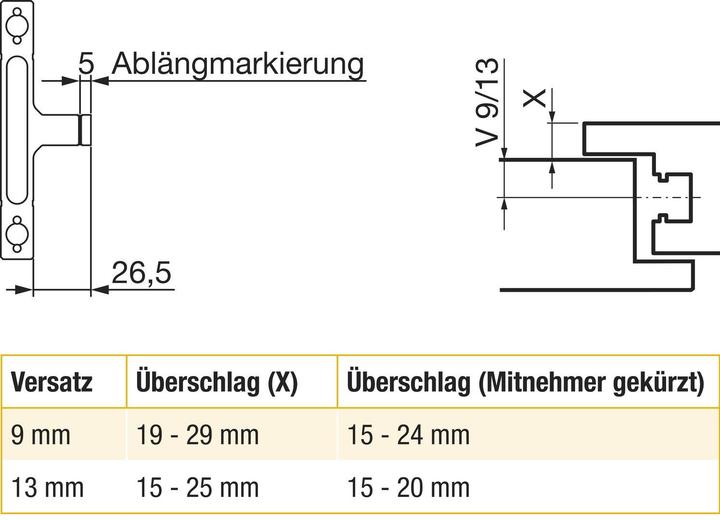 Produktbild Hautau ATRIUM HKS Drehgriff 202 AG, mit Aufsatzgetriebe, rechts, silber eloxiert