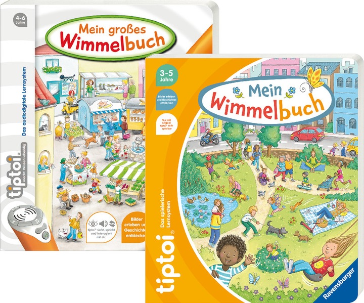 Produktbild Ravensburger tiptoi Mein Wimmelbuch (Deutsch, Anja Kiel, Stéffie Becker, 2024)