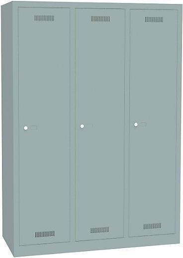 Produktbild Bisley MonoBloc™ Garderobenschrank, Abteilbreite 348 mm, einstöckig (120 x 50 x 170 cm)