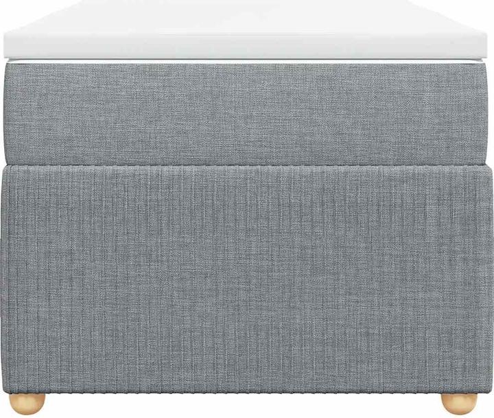 Produktbild VidaXL Bo x springbett mit Matratze 160 x 200 cm Stoff (160 x 200 cm)