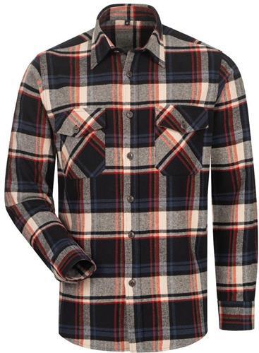 Craftland Hemd TURRELL Gr.XXXXL schwarz/marine/beige/rot kariert (4XL)