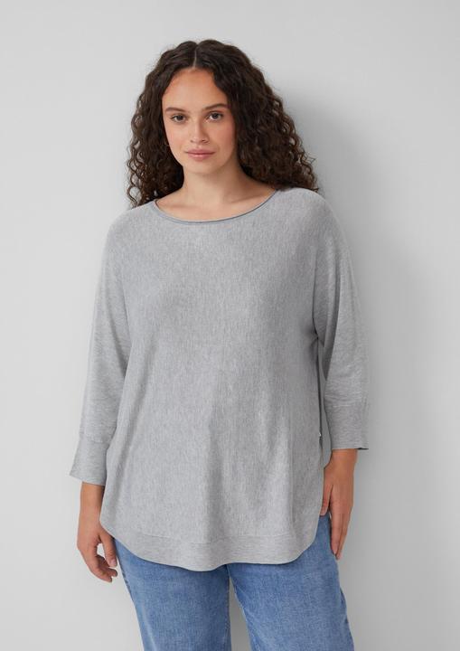 Image du produit S.Oliver Strickpullover Strickpullover mit Fledermausarm (48)