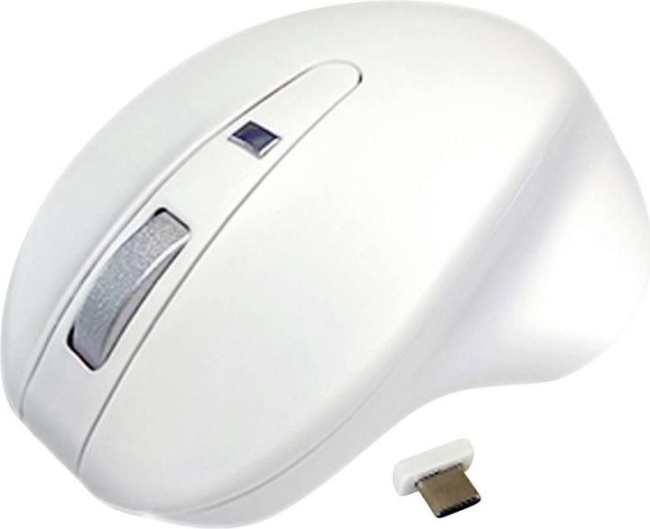 Productafbeelding Matias M20DCW Ergonomische Maus Kabellos Optisch Weiss 4 Tasten 1000 dpi, 1600 (Draadloze)