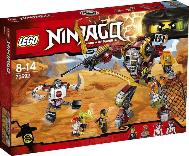 Actual product image LEGO Ninjago Treasure Digger M.E.C. (70592, LEGO Ninjago)