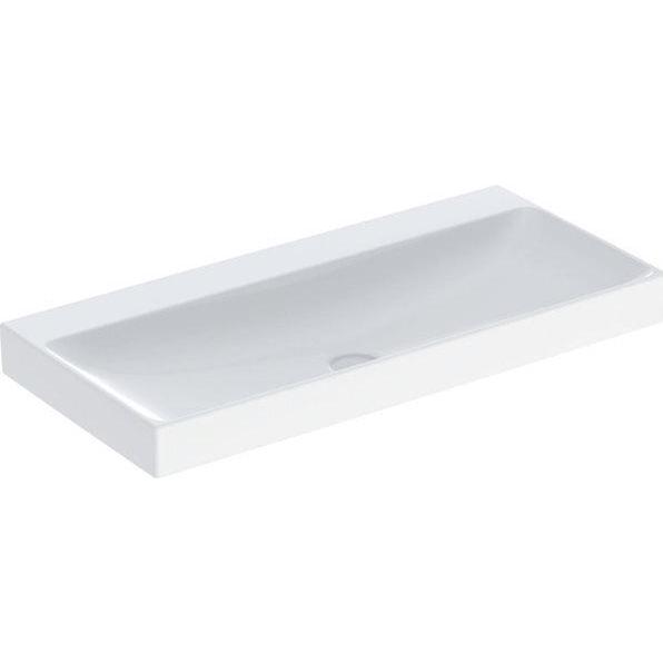 Geberit, Waschbecken, ONE Waschtisch Abgang vertikal, 105x14x48cm, 505.02 (480 mm, 1050 mm)