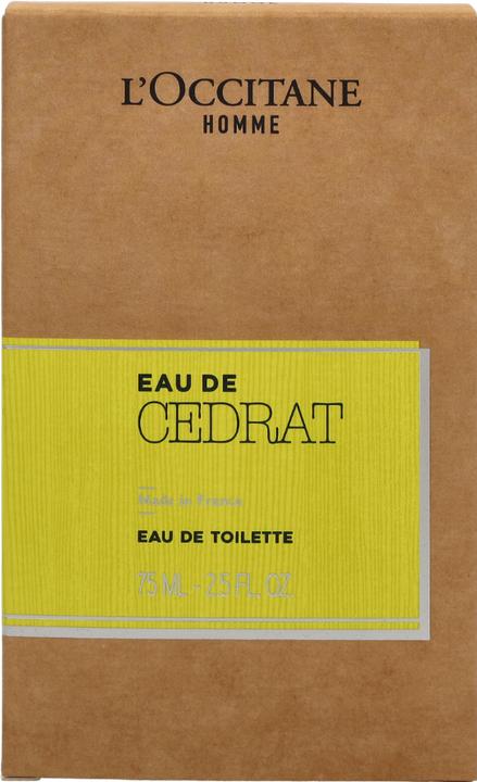 Actual product image L'Occitane Eau de Cédrat (Eau de toilette, 75 ml)