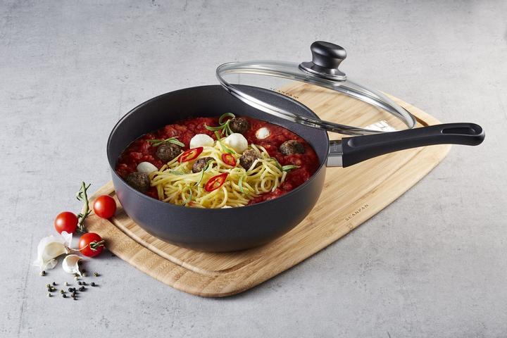 Actual product image Scanpan Braising pan CLASSIC Ø 28 cm with lid - induction (Casserole + Stewpot, Aluminium)