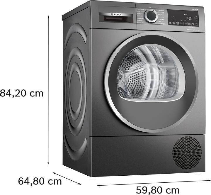 Produktbild Bosch Hausgeräte WQG2450R10 (9 kg, Rechts)