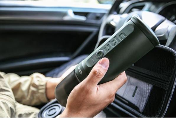 Actual product image OutIn Nano espresso machine forest green (0.08 l)