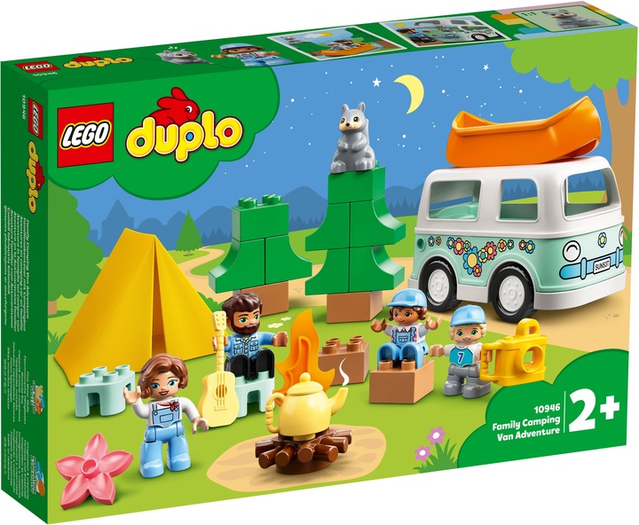 Produktbild LEGO Familienabenteuer mit Campingbus (10946)