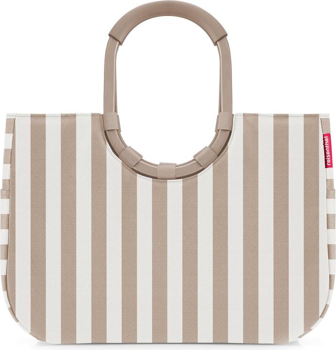 Beige, Braun, Summerstripes Coffee, Weiss