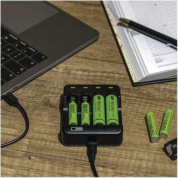 Immagine prodotto Emos Caricabatterie BCN-40 (1 pz., AAA, AA, Caricabatterie senza batteria)