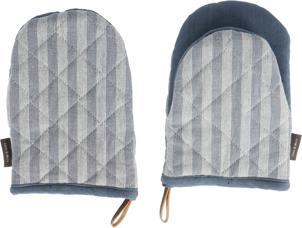 Image du produit Linen & More Gant de four Mini Selina indigo 2pcs.