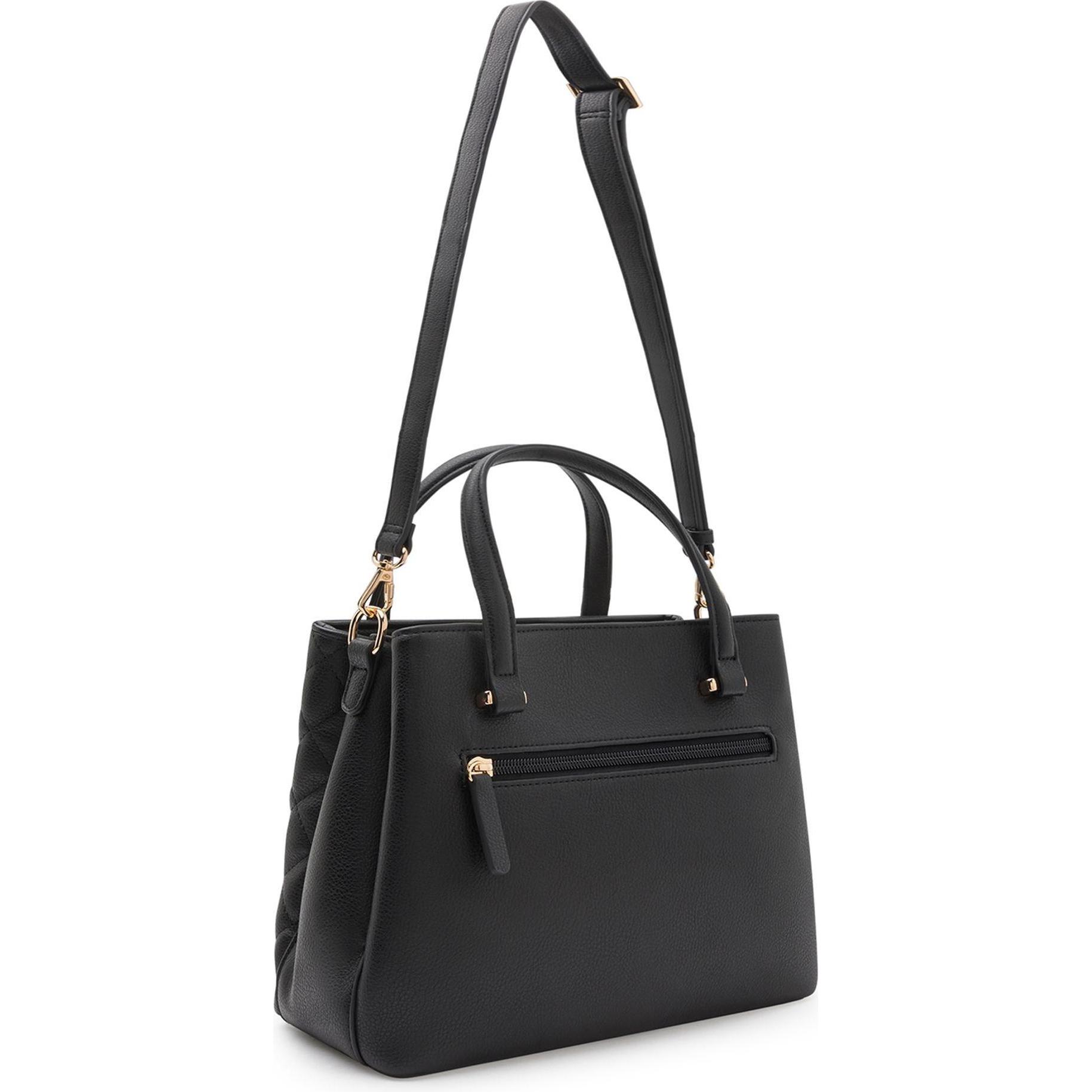 Thumbnail - L.Credi, Handtasche, Orsina Schultertasche 25 cm, Schwarz